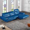 Blue Leather Sectional Sofas (Photo 7 of 20)
