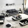 Black and White Leather Sofas (Photo 5 of 20)