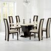Marble Effect Dining Tables and Chairs (Photo 24 of 25)