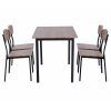 Castellanos Modern 5 Piece Counter Height Dining Sets (Photo 5 of 25)