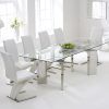 Glass Extendable Dining Tables and 6 Chairs (Photo 14 of 25)