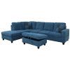 Taren Reversible Sofa/chaise Sleeper Sectionals With Storage Ottoman (Photo 6 of 25)