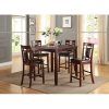 Candice Ii 5 Piece Round Dining Sets With Slat Back Side Chairs (Photo 20 of 25)