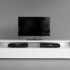 White Tv Stands for Flat Screens (Photo 5 of 20)