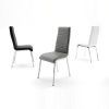 Chrome Leather Dining Chairs (Photo 20 of 25)