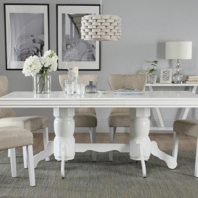 The 25 Best Collection of White Dining Tables