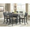Laconia 7 Pieces Solid Wood Dining Sets (Set of 7) (Photo 19 of 25)