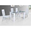Glass and White Gloss Dining Tables (Photo 15 of 25)