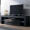 Black Tv Stands Uk - Tv Cabinets And Furniture inside Fashionable Shiny Black Tv Stands (Photo 6842 of 7825)