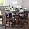 Dark Wood Dining Tables and 6 Chairs (Photo 10 of 25)
