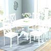 White Extending Dining Tables and Chairs (Photo 10 of 25)