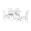 Goodman 5 Piece Solid Wood Dining Sets (Set of 5) (Photo 16 of 25)
