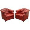Red Chesterfield Chairs (Photo 10 of 20)
