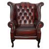 Red Leather Chesterfield Chairs (Photo 4 of 20)