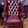 Red Leather Chesterfield Chairs (Photo 5 of 20)