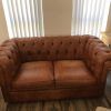 Mansfield Cocoa Leather Sofa Chairs (Photo 5 of 25)