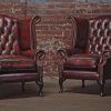 Chesterfield Sofa and Chairs (Photo 3 of 20)