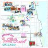 Chicago Neighborhood Map Wall Art (Photo 11 of 20)
