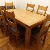 Oak Extending Dining Tables and Chairs (Photo 3 of 25)