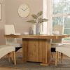Cream and Oak Dining Tables (Photo 16 of 25)