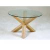 Glass Dining Tables With Oak Legs (Photo 16 of 25)