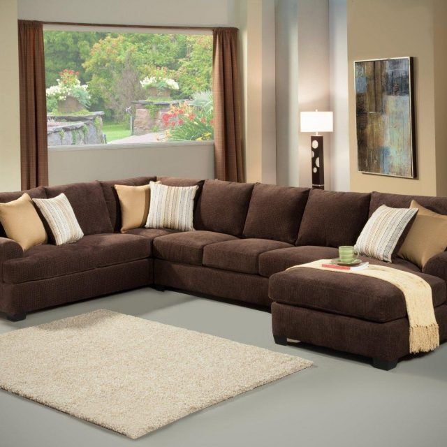 15 Best Ideas Chocolate Brown Sectional with Chaise