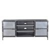 Gunmetal Media Console Tables (Photo 21 of 25)