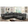 Denali Charcoal Grey 6 Piece Reclining Sectionals With 2 Power Headrests (Photo 20 of 25)