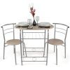 Shop Simple Living Dex 3-Piece Breakfast Table And Bench Set - Free for 3 Piece Breakfast Dining Sets (Photo 7680 of 7825)