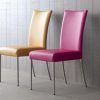 Chrome Leather Dining Chairs (Photo 14 of 25)