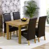 Extendable Oak Dining Tables and Chairs (Photo 8 of 25)