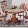 Oak Round Dining Tables and Chairs (Photo 16 of 25)