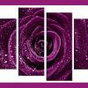 Purple Flowers Canvas Wall Art (Photo 14 of 15)