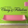 Coco Chanel Wall Stickers (Photo 14 of 20)