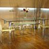 Clear Plastic Dining Tables (Photo 15 of 25)