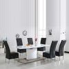 White Gloss Dining Chairs (Photo 20 of 25)