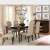 Craftsman 7 Piece Rectangular Extension Dining Sets With Arm & Uph Side Chairs (Photo 8 of 25)