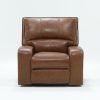Clyde Saddle 3 Piece Power Reclining Sectionals With Power Headrest & Usb (Photo 3 of 25)