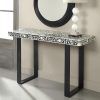 Black and White Inlay Console Tables (Photo 2 of 25)