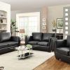 Black Leather Sofas and Loveseat Sets (Photo 18 of 20)