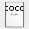 Coco Chanel Quotes Framed Wall Art (Photo 1 of 20)
