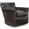 Espresso Leather Swivel Chairs (Photo 21 of 25)