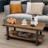 Rustic Wood Coffee Tables (Photo 11 of 15)