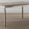 Parsons Black Marble Top & Elm Base 48X16 Console Tables (Photo 18 of 25)