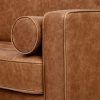 Florence Mid Century Modern Right Sectional Sofas Cognac Tan (Photo 12 of 15)