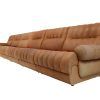 Tenny Cognac 2 Piece Left Facing Chaise Sectionals With 2 Headrest (Photo 11 of 25)