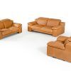 Tenny Cognac 2 Piece Right Facing Chaise Sectionals With 2 Headrest (Photo 20 of 25)