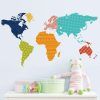 World Map Wall Art for Kids (Photo 16 of 20)