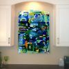 Contemporary Fused Glass Wall Art (Photo 1 of 20)