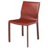 Red Leather Dining Chairs (Photo 1 of 25)
